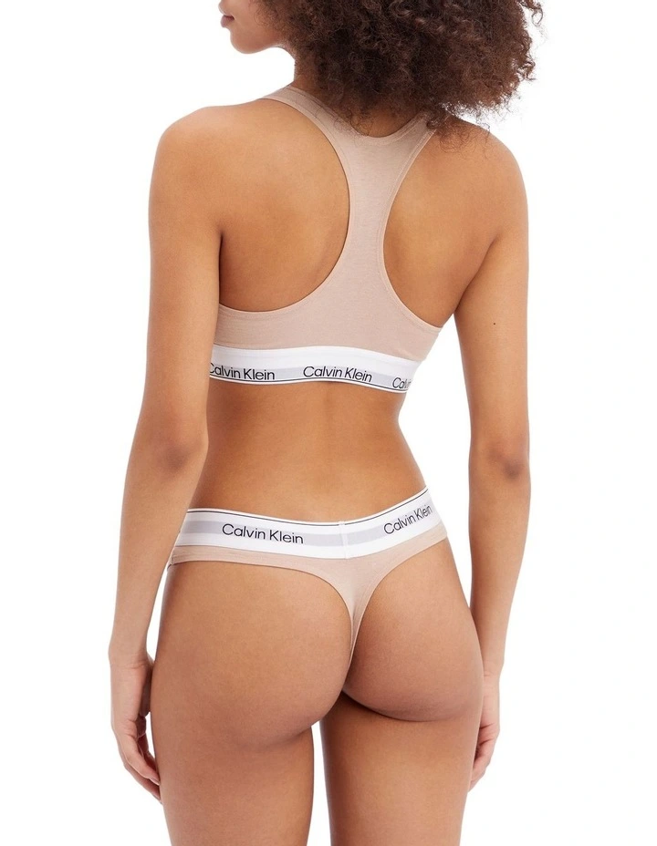 Brand new π― Calvin Klein Modern Cotton Naturals Unlined Bralette In Beige π 4 Brand new π― Calvin Klein Modern Cotton Naturals Unlined Bralette In Beige π - Image 2