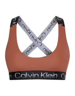 Best deal 🔥 Calvin Klein Recycled Polyester Medium Impact Sports Bra In Russet 🎁 -bra-accessories Shop unnamed file 820