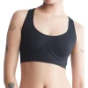 Wholesale 🧨 Calvin Klein Bonded Flex Unlined Bralette In Black 😀
