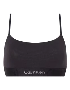 Outlet 🔥 Calvin Klein Embossed Icon Cotton Unlined Bralette In Black 😉 -bra-accessories Shop unnamed file 854