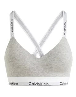 Budget 🧨 Calvin Klein Modern Cotton Lightly Lined Bralette In Grey 🌟 -bra-accessories Shop unnamed file 858