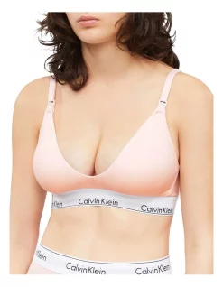 Deals 👍 Calvin Klein Modern Cotton Maternity Nursing Bralette In Beige 😉 -bra-accessories Shop unnamed file 866