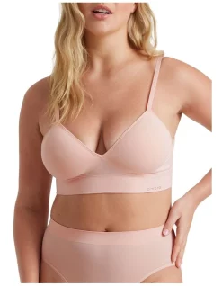 Best Pirce ✔️ Ambra Bondi Bare Longline Bra In Peach Fizz 👍