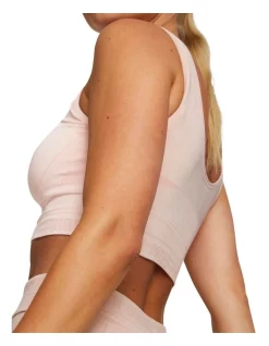 Best Pirce ⭐ PUMA Evoknit Crop Top In Rose Quartz 👏 -bra-accessories Shop unnamed file 894