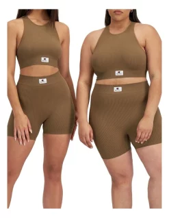 Brand new ✨ Champion Seamless Rib Racer Crop In Midway Brown 😉 -bra-accessories Shop unnamed file 924
