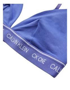 Best Sale 🤩 Calvin Klein Ck One Recycled Unlined Triangle Bra In Blue 🥰 -bra-accessories Shop unnamed file 939
