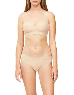 Coupon 🎁 Calvin Klein Invisibles Maternity Bralette Nude ❤️