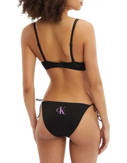 New 🎉 Calvin Klein Sheer Marquisette Lightly Lined Demi Bra In Black 🛒 -bra-accessories Shop unnamed file 95