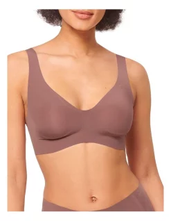 Promo 🎉 Sloggi Zero Feel Wirefree Padded Bralette In Fawn Brown 🥰