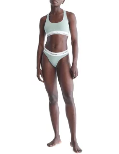 Flash Sale 🔥 Calvin Klein Modern Cotton Bralette In Green 🤩 -bra-accessories Shop unnamed file 975