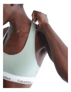 Flash Sale 🔥 Calvin Klein Modern Cotton Bralette In Green 🤩 -bra-accessories Shop unnamed file 976